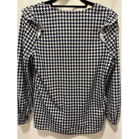 Navy Shirt with Pattern - Size M - Picture 7 of 7